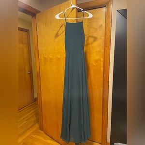 Mythical Kind of Love Dark Green Maxi Dress Size Large